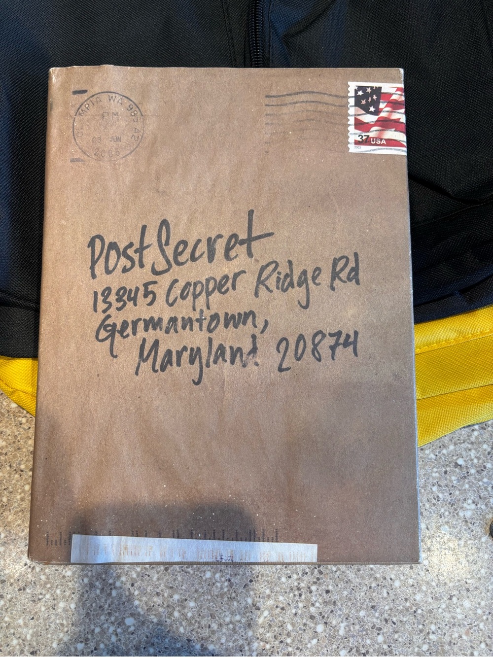 Post Secrets book
